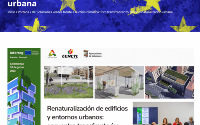 Soluciones verdes frente a la crisis climática: foro transfronterizo sobre renaturalización urbana